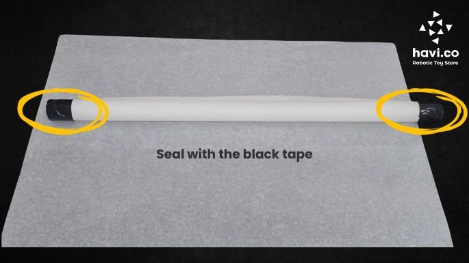 diy lightsaber step4